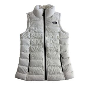 The North Face Womens 700 Down Fill Puffer Vest Size Small White